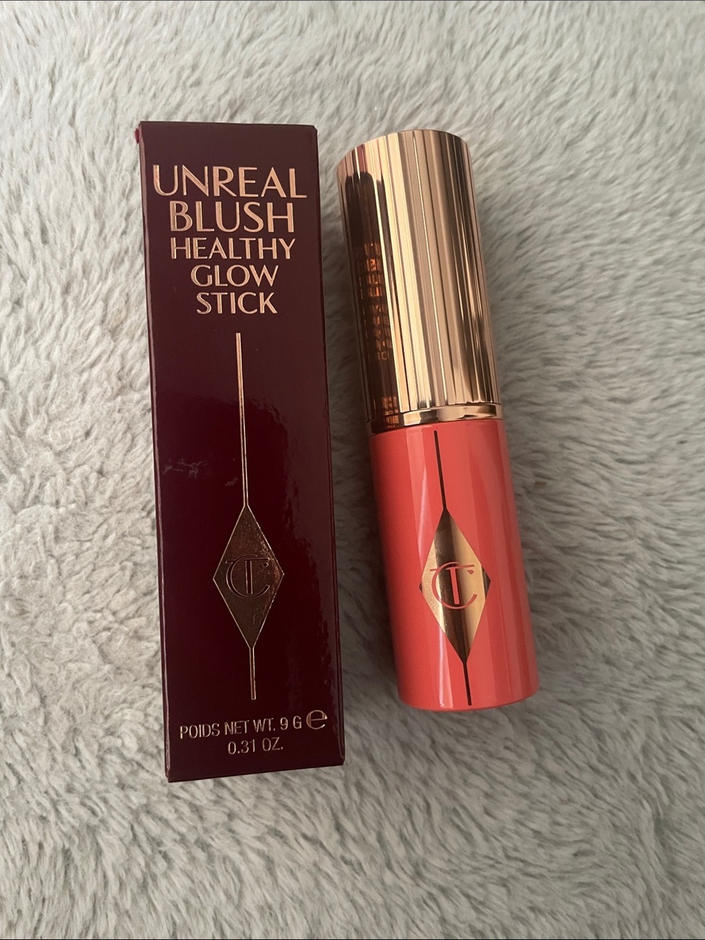 Charlotte Tilbury Unreal Blush Healthy Glow Stick - Coral